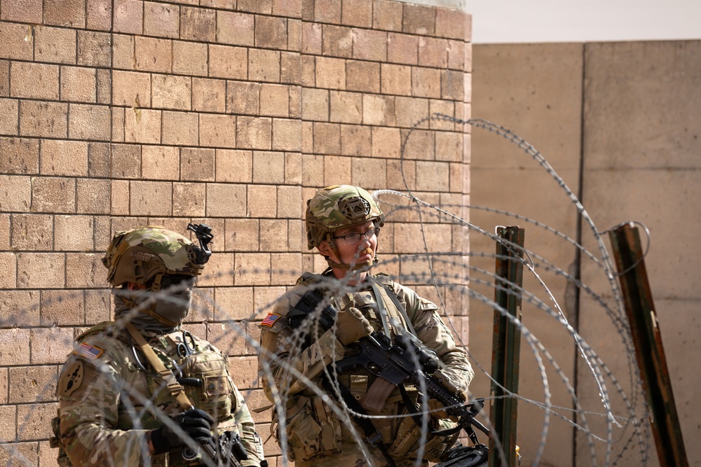 Task Force Seminole soldiers conduct military-assisted departure training