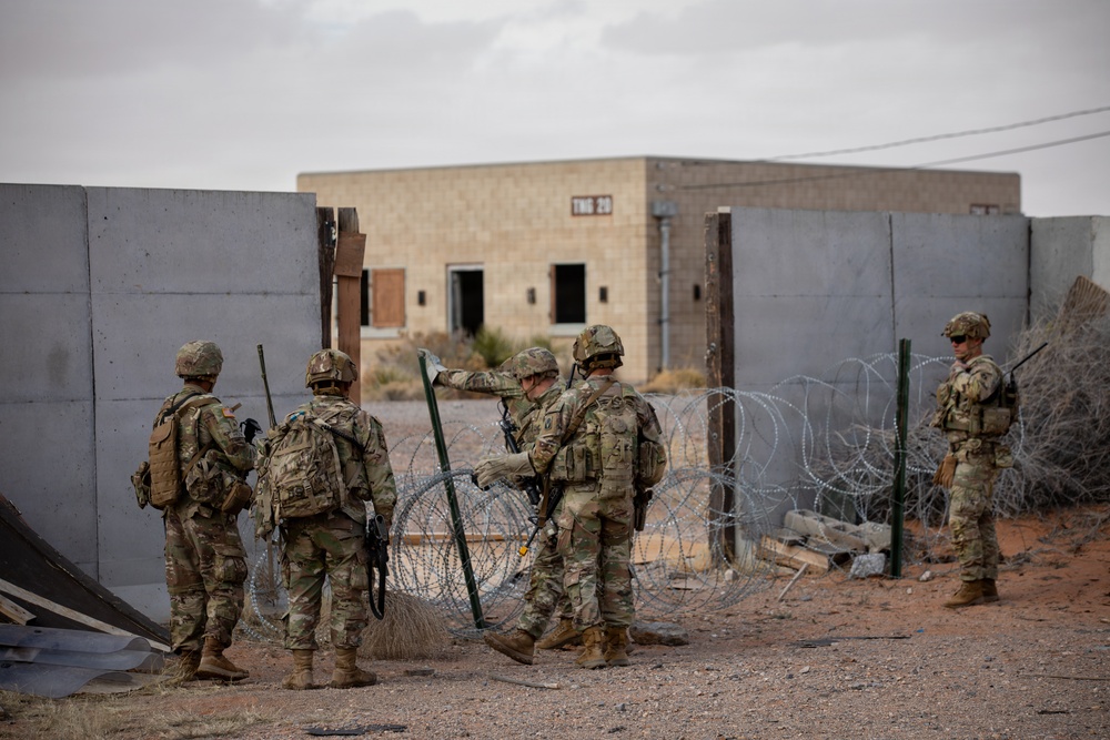 Task Force Seminole soldiers conduct military-assisted departure training