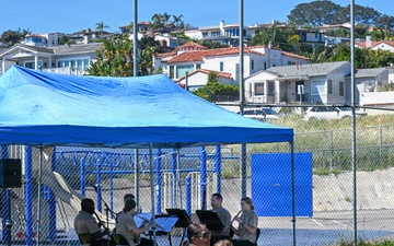 Navy Band Southwest’s Prevailing Winds Woodwind Quintet Performs at Cabrillo Elementary School