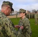 Equipment Operator 1st Class Alexia Gallardo receives NAM