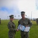 Equipment Operator 1st Class Alexia Gallardo receives NAM