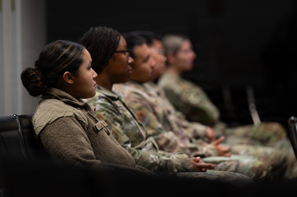 31st Combat Air Base Squadron conducts pre-deployment training at Nellis AFB
