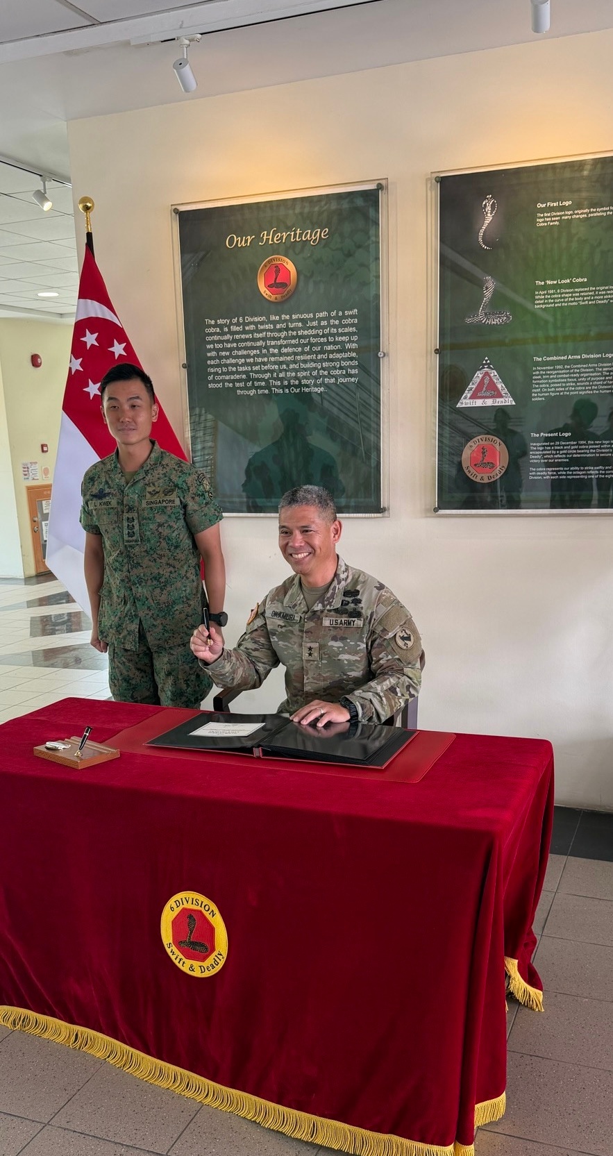 USARPAC Singapore Visit
