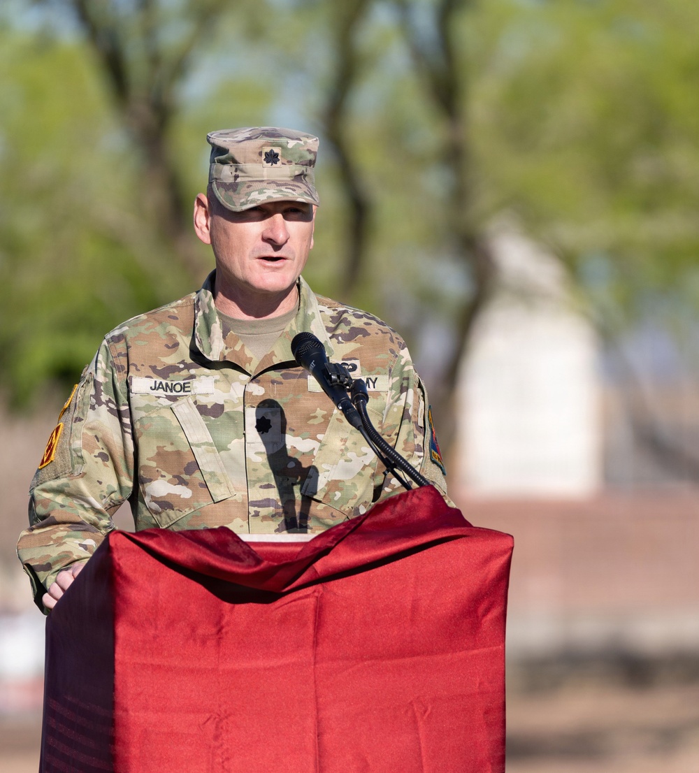 Fox Battery 60th Artillery activated at Fort Bliss