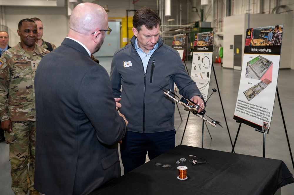 Army Under Secretary Witnesses Future of Warfighter Readiness at Tobyhanna