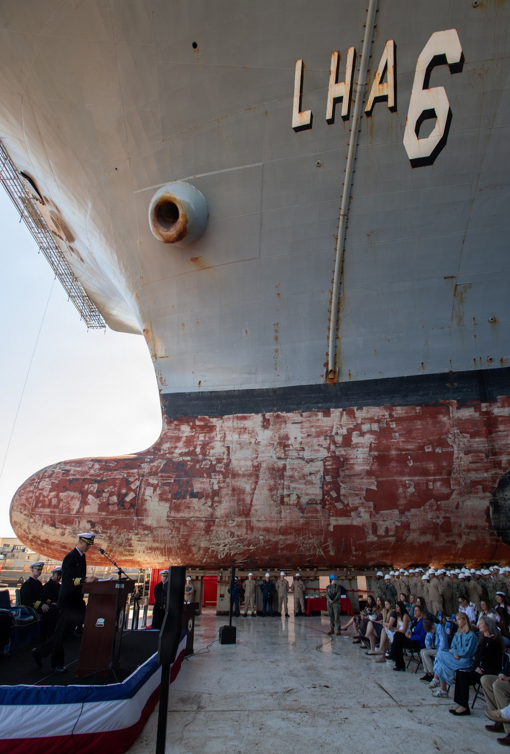 USS America (LHA 6) Conducts Change of Command Ceremony