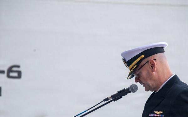 USS America (LHA 6) Conducts Change of Command Ceremony