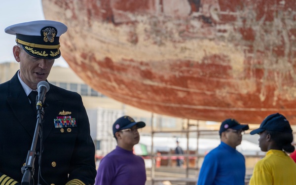 USS America (LHA 6) Conducts Change of Command Ceremony