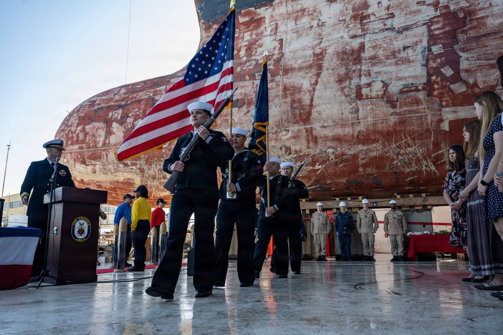 USS America (LHA 6) Conducts Change of Command Ceremony