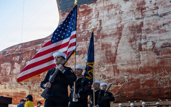 USS America (LHA 6) Conducts Change of Command Ceremony