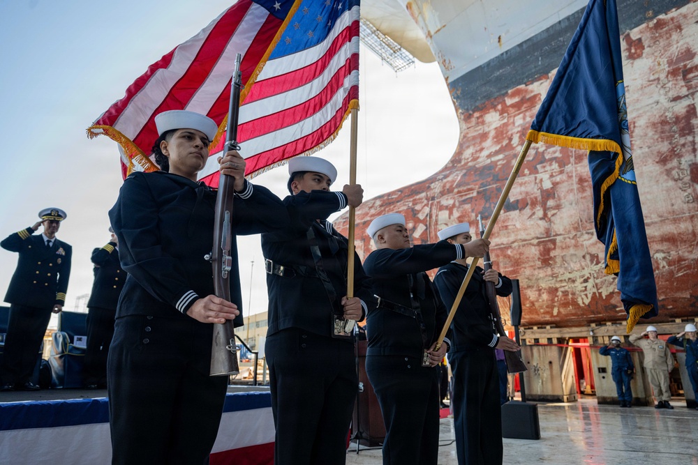 USS America (LHA 6) Conducts Change of Command Ceremony