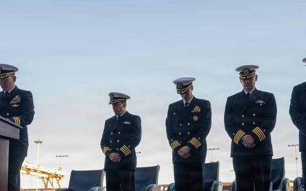 USS America (LHA 6) Conducts Change of Command Ceremony