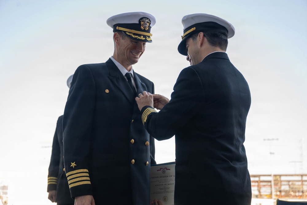 USS America (LHA 6) Conducts Change of Command Ceremony