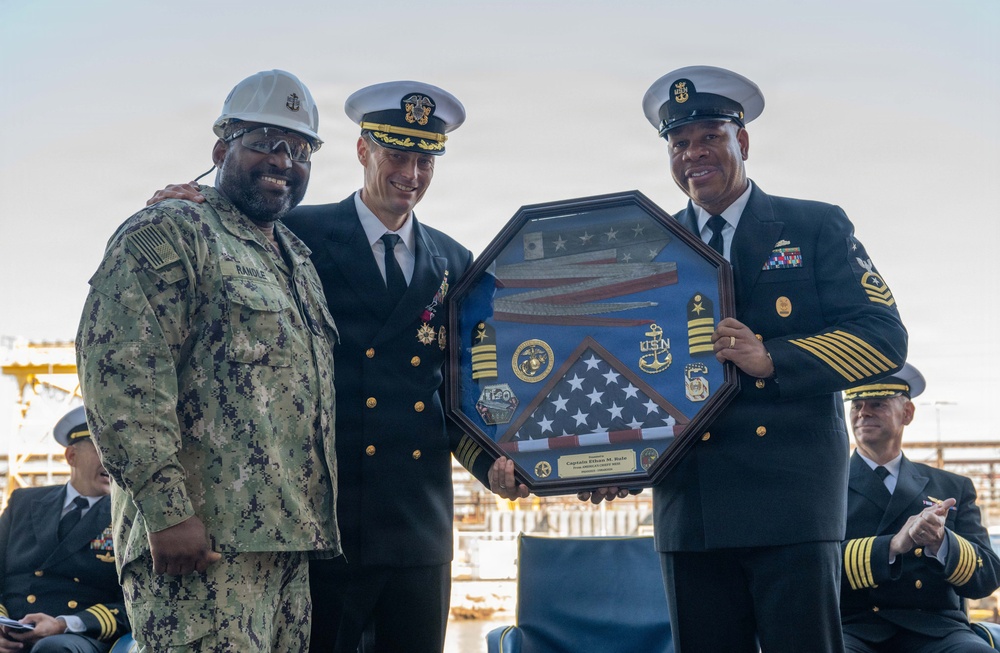 USS America (LHA 6) Conducts Change of Command Ceremony