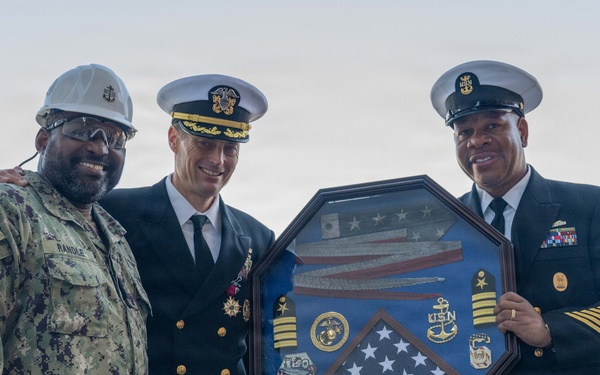 USS America (LHA 6) Conducts Change of Command Ceremony
