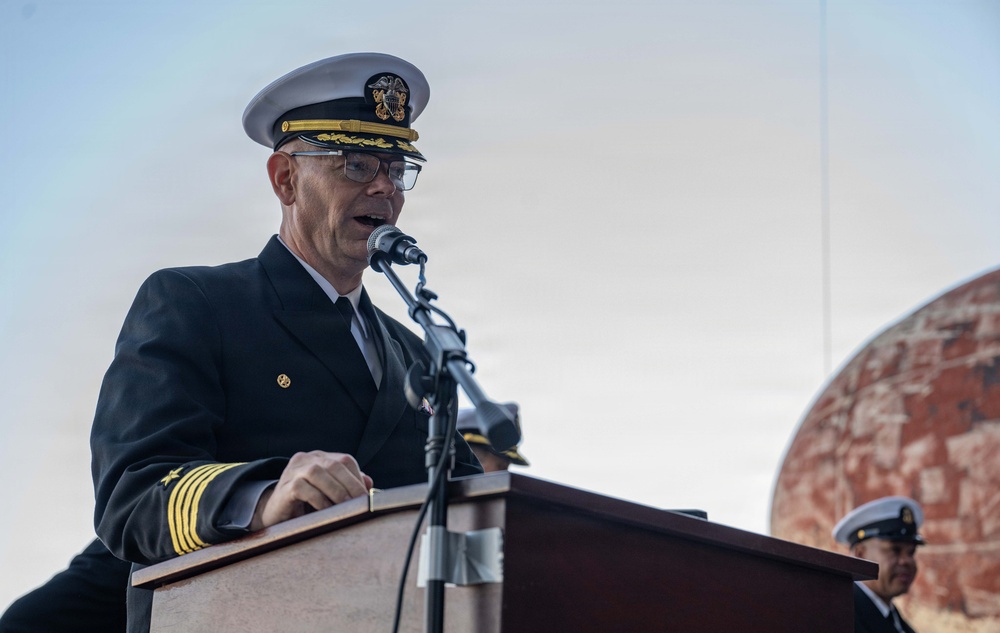 USS America (LHA 6) Conducts Change of Command Ceremony