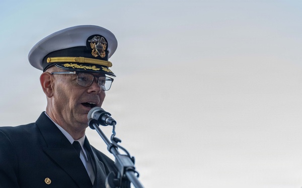 USS America (LHA 6) Conducts Change of Command Ceremony