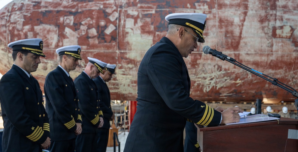 USS America (LHA 6) Conducts Change of Command Ceremony