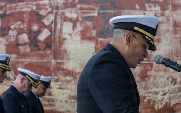 USS America (LHA 6) Conducts Change of Command Ceremony