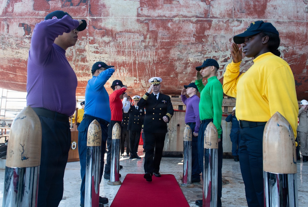 USS America (LHA 6) Conducts Change of Command Ceremony