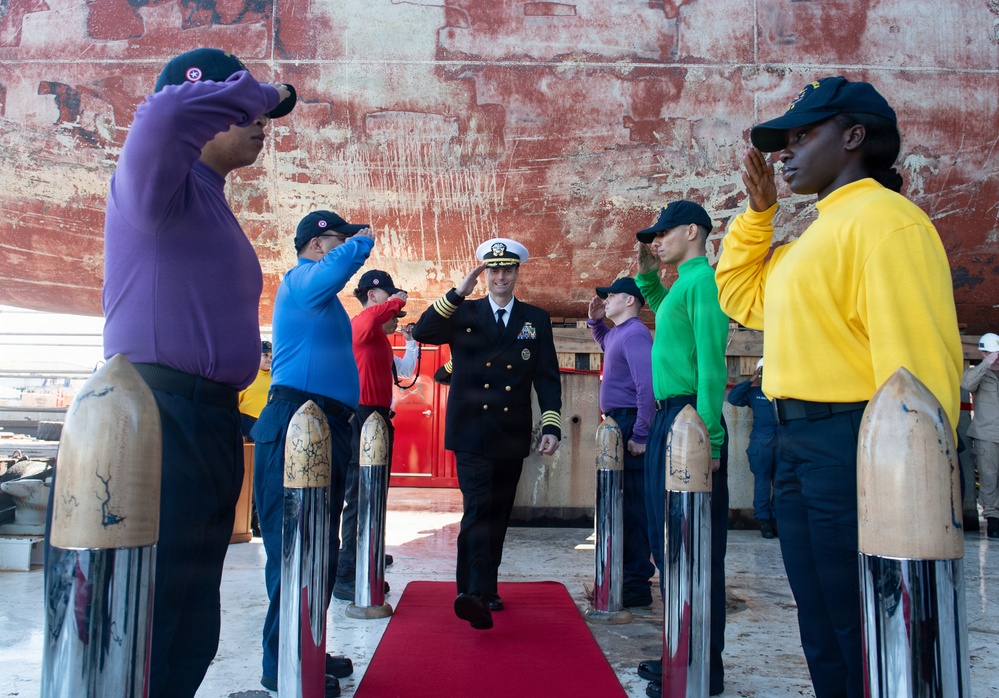 USS America (LHA 6) Conducts Change of Command Ceremony