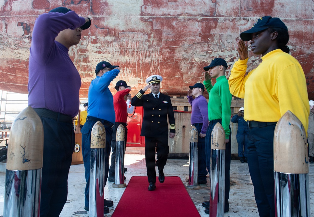 USS America (LHA 6) Conducts Change of Command Ceremony