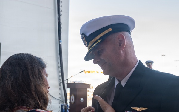 USS America (LHA 6) Conducts Change of Command Ceremony