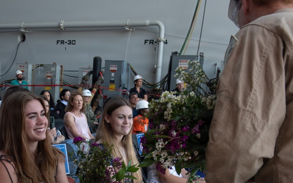 USS America (LHA 6) Conducts Change of Command Ceremony