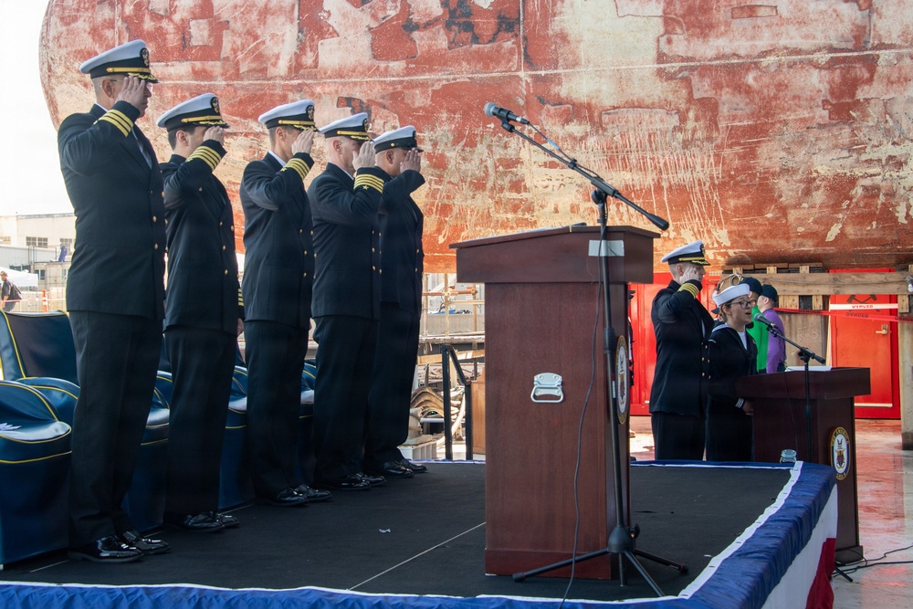 USS America (LHA 6) Conducts Change of Command Ceremony