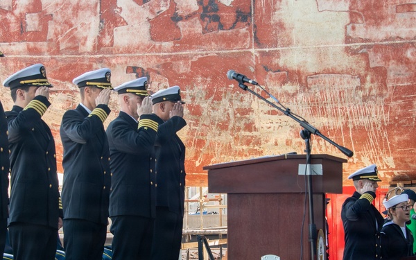 USS America (LHA 6) Conducts Change of Command Ceremony