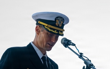 USS America (LHA 6) Conducts Change of Command Ceremony