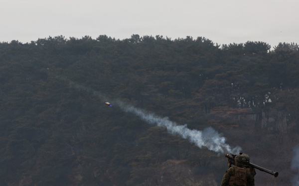 Stinger Live Fire conducted at Daecheon Range for Freedom Shield 2026