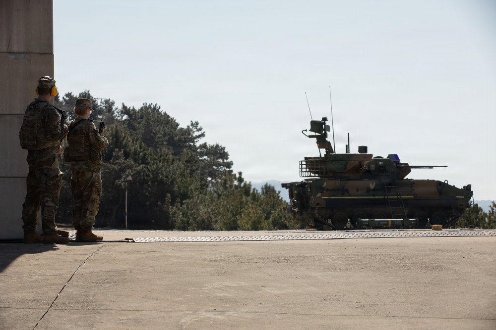 Stinger Live Fire conducted at Daecheon Range for Freedom Shield 2026