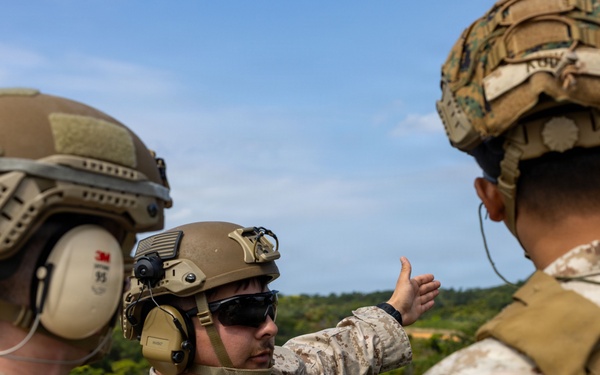 U.S. Marines with 12th Littoral Combat Team Execute a Crew-Served Weapons Range