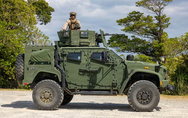 U.S. Marines with 12th Littoral Combat Team Execute a Crew-Served Weapons Range