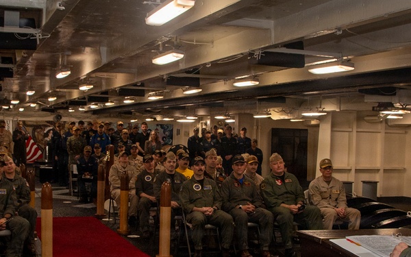 Carrier Strike Group 11 Holds Change of Command