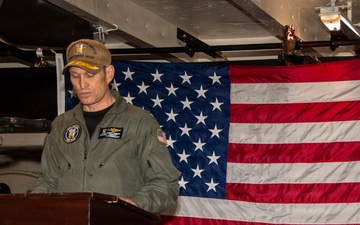 Carrier Strike Group 11 Holds Change of Command