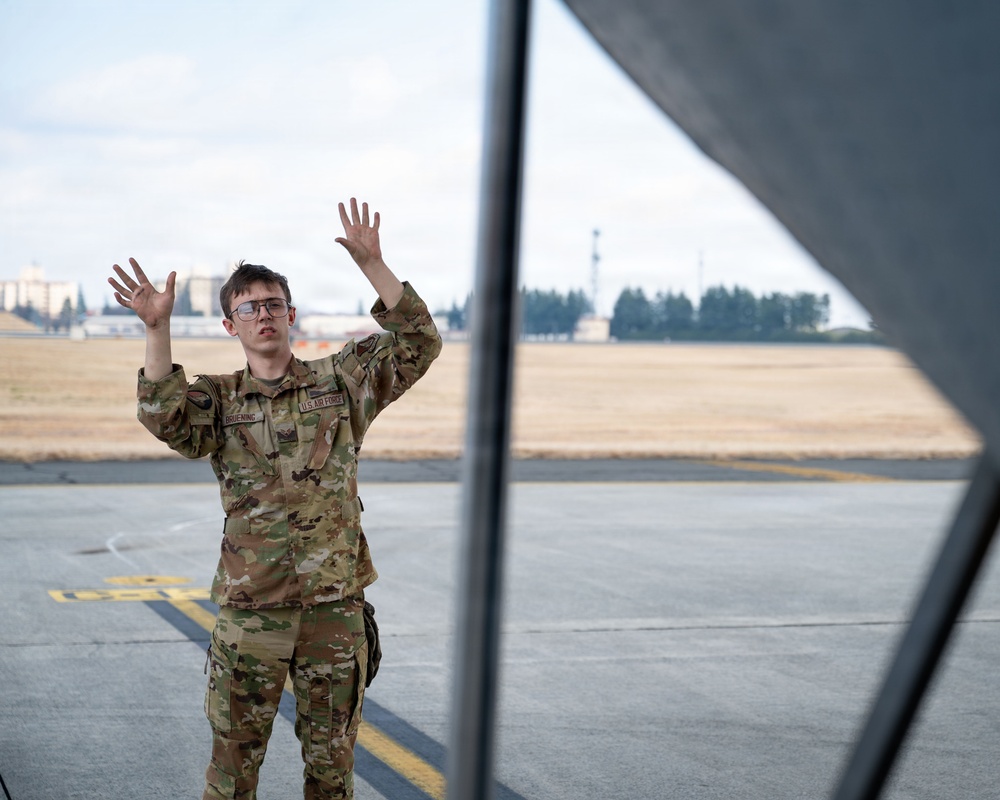 374 AMXS, LRS perform cargo operations during BM26