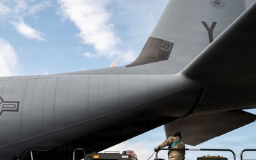 374 AMXS, LRS perform cargo operations during BM26
