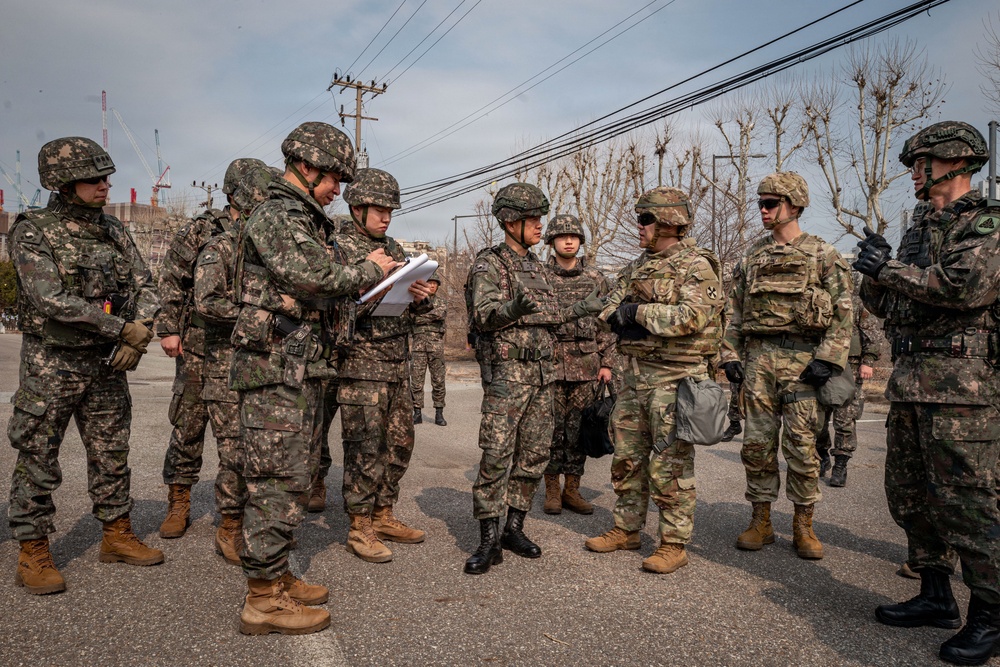 USAG Yongsan-Casey Conducts Joint Training Exercise Alongside ROK Army