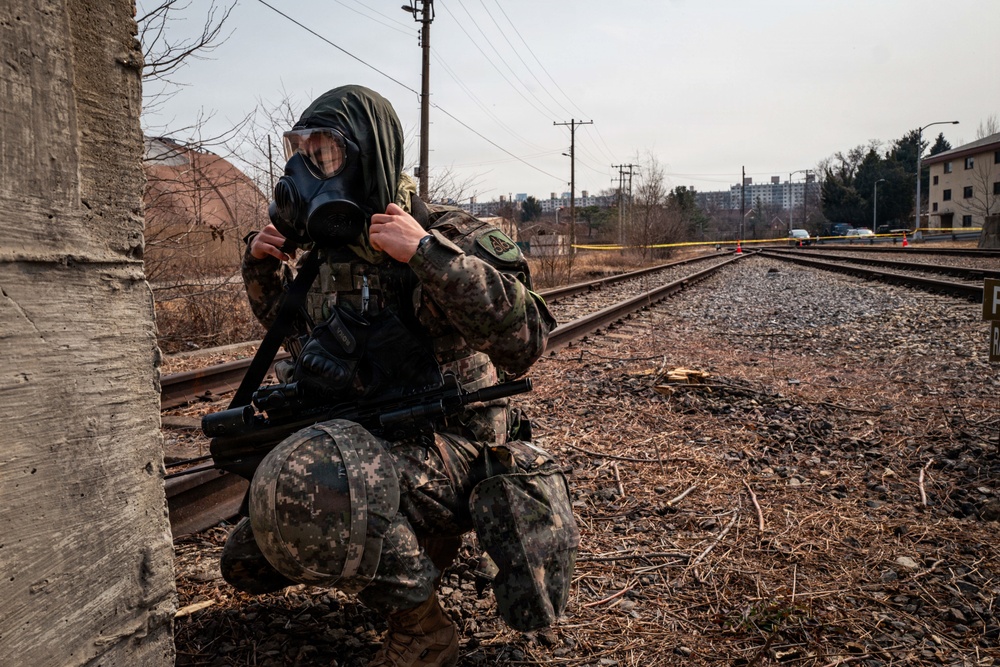 USAG Yongsan-Casey Conducts Joint Training Exercise Alongside ROK Army