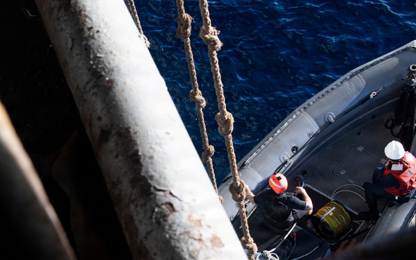 Nimitz Conducts Small Boat Operations