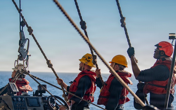 Nimitz Conducts Small Boat Operations