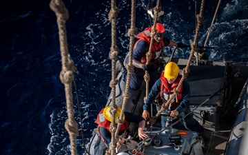 Nimitz Conducts Small Boat Operations