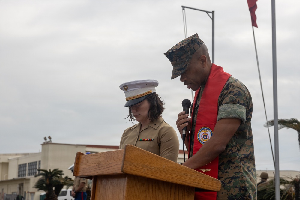 Maj. Gen. Marcus Annibale relinquishes command of 1st Marine Aircraft Wing to Brig. Gen. Simon Doran