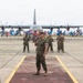 Maj. Gen. Marcus Annibale relinquishes command of 1st Marine Aircraft Wing to Brig. Gen. Simon Doran