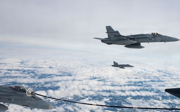 23rd Wing refuels Finnish flights during Cold Response 26