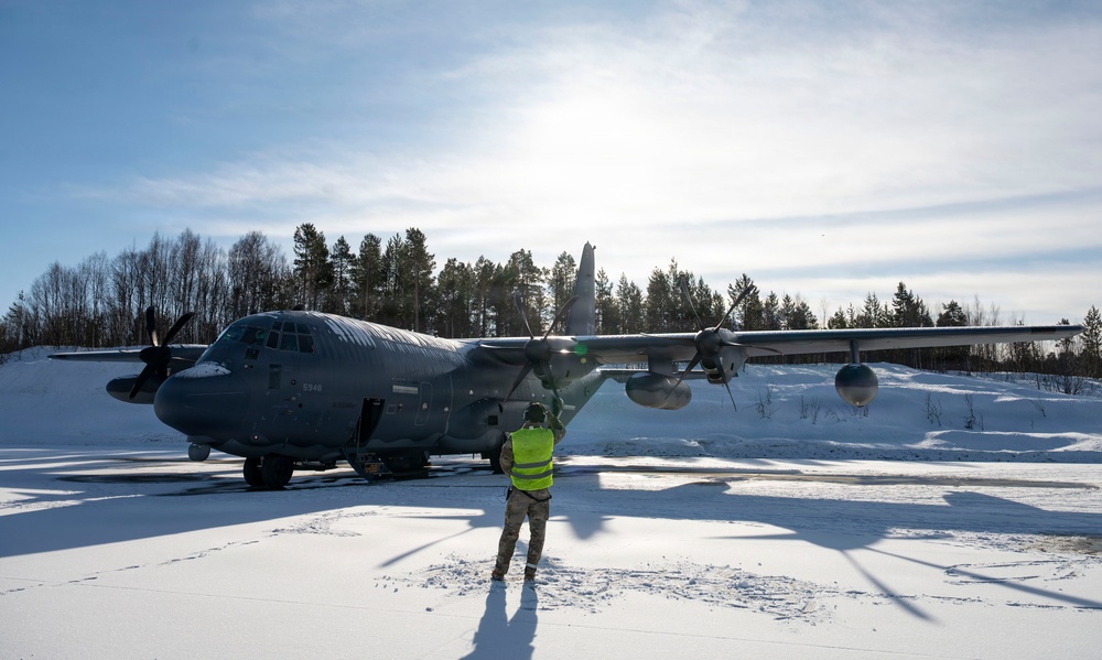 23rd Wing refuels Finnish flights during Cold Response 26