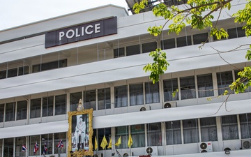 Hanuman Guardian | US - Royal Thai Army Civil Affairs Teams Visit Lop Buri Police Department
