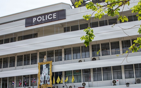 Hanuman Guardian | US - Royal Thai Army Civil Affairs Teams Visit Lop Buri Police Department
